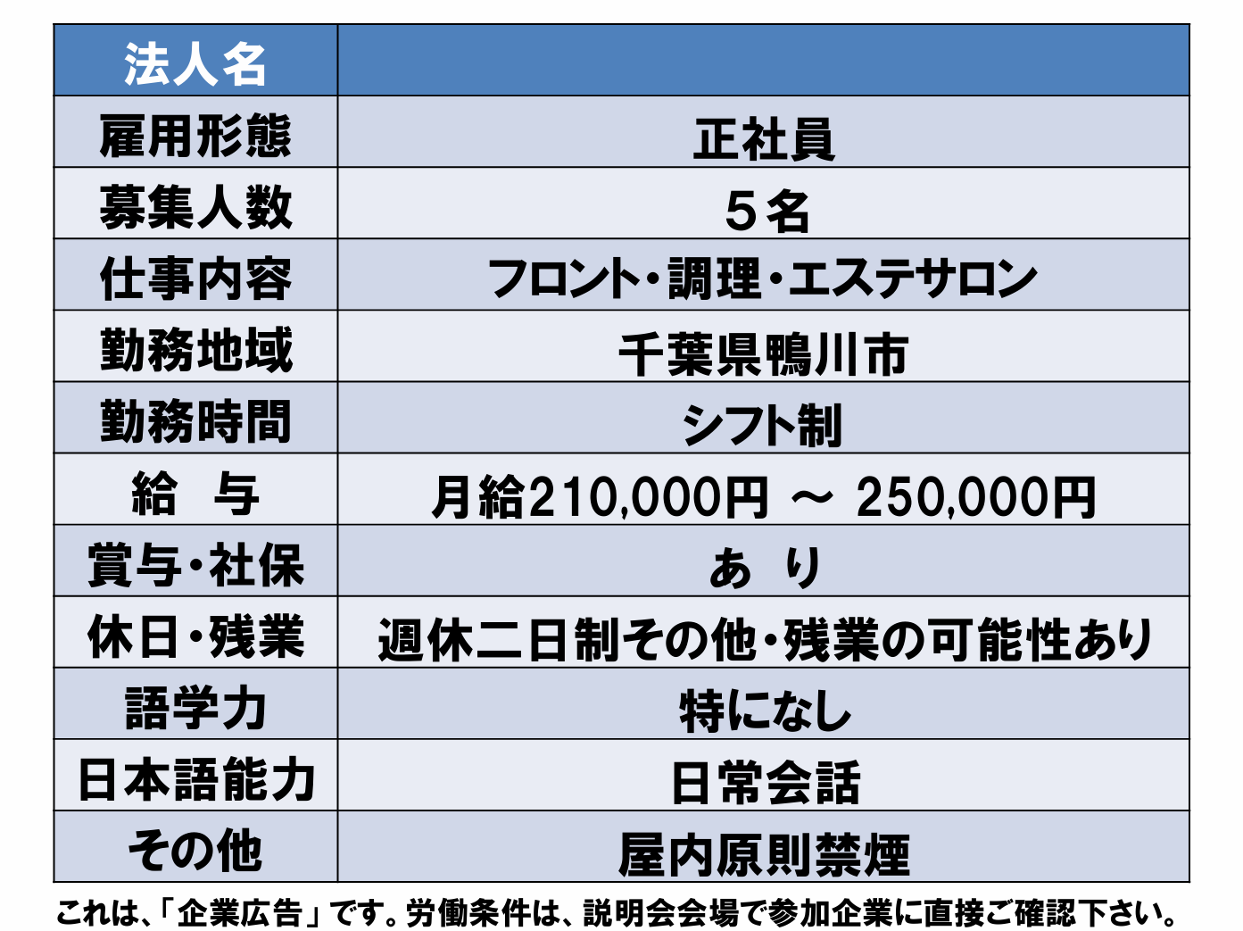 仕事、バイト、正社員